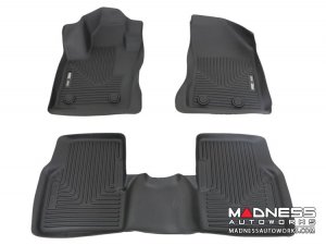 Jeep Compass Floor Liners (set of 3) - Front and Rear - Black by Husky Liners